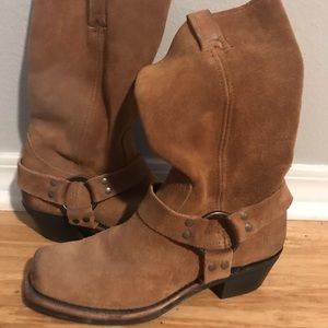 Frye suede boots